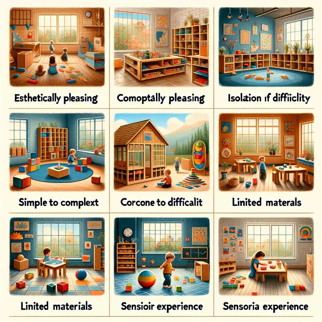 8 principles within the Montessori materials