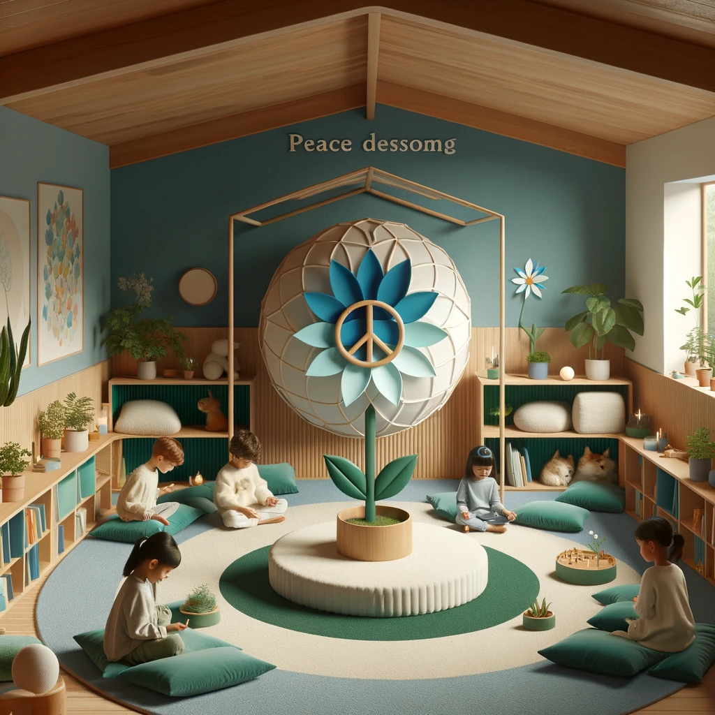 Montessori Peace Flower