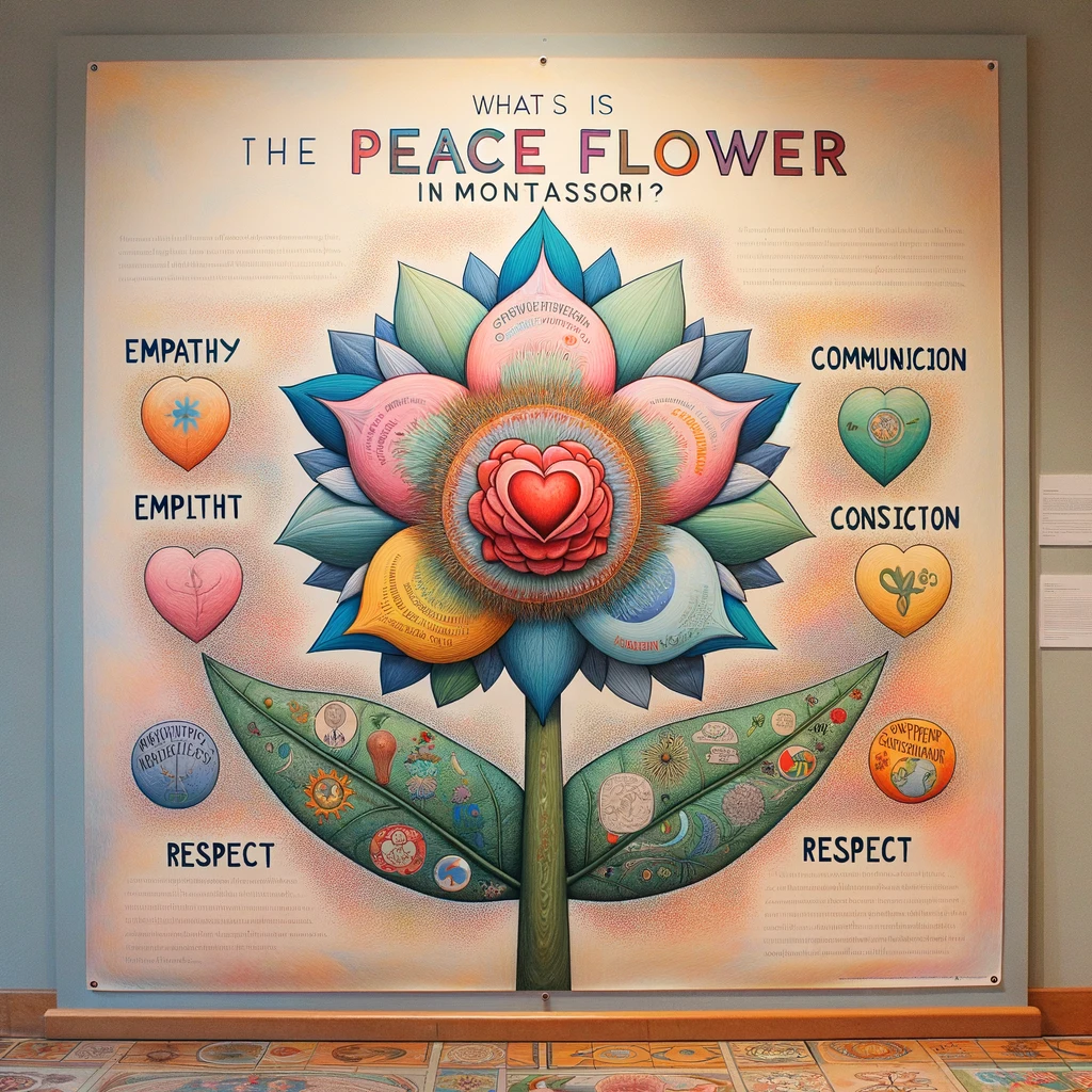 What is Peace Flower in Montessori?